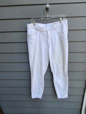 Loft White Jeans size 12/31